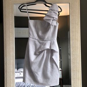 BCBG one-shoulder dress